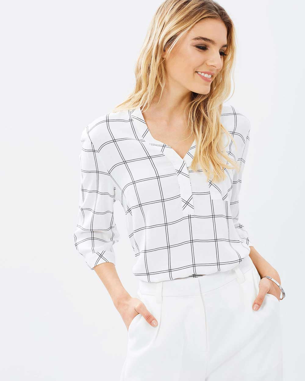 Áo thun nữ dài tay hạt tiêu