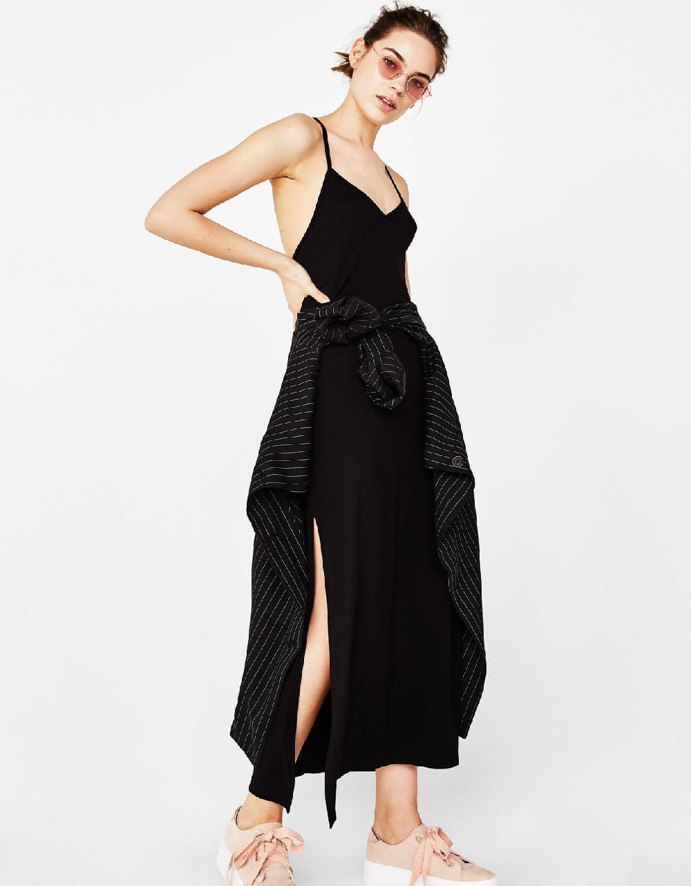 Áo Sơ Mí Tay Ngắn Xanh SML