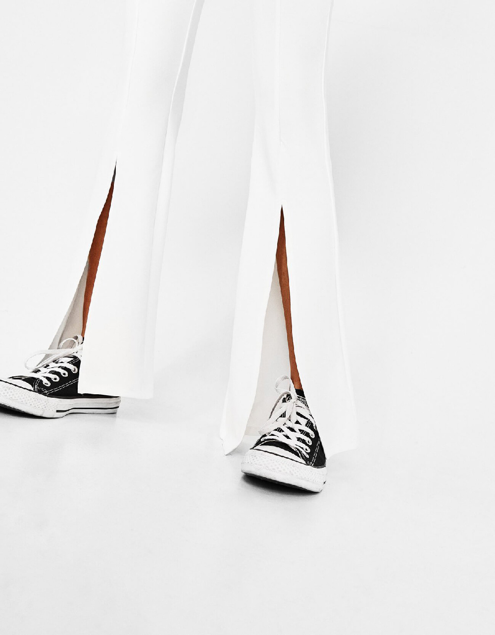 Quần jeans nữ ống rộng vintage